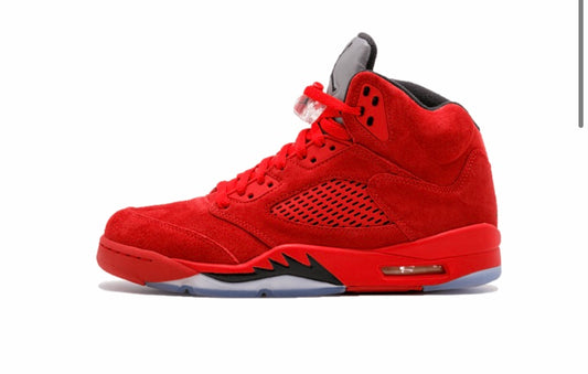 Air Jordan 5 Red Suede